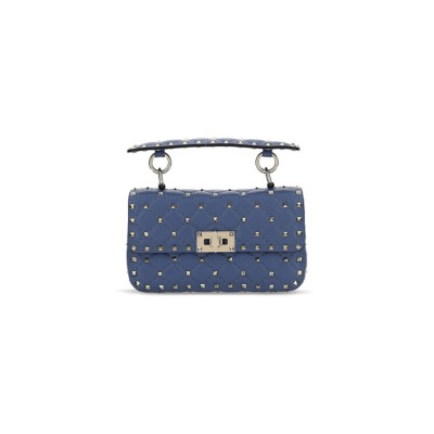 VALENTINO SMALL NAPPA ROCKSTUD SPIKE BAG W2B0123NAPWU4 (20*11.5*5cm)